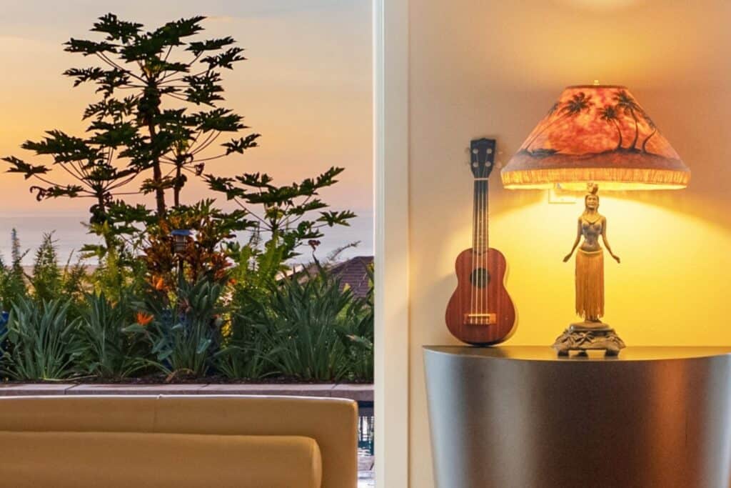 Search Big Island MLS: Oceanview Big Island Hawaii real estate with tropical garden and sunsets.