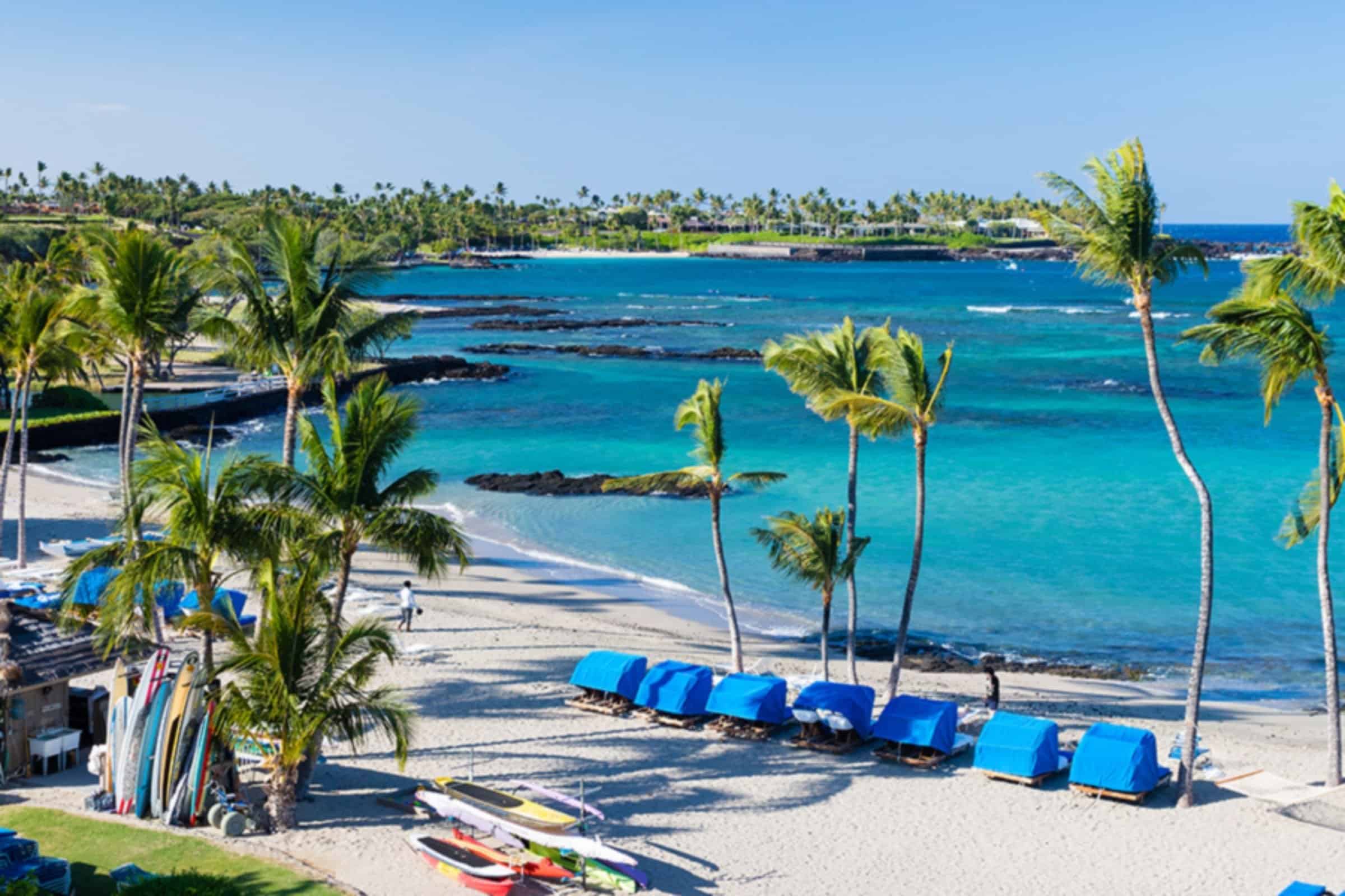 Beachfront property in Kona, Big Island Hawaii with ocean views and luxury lifestyle.