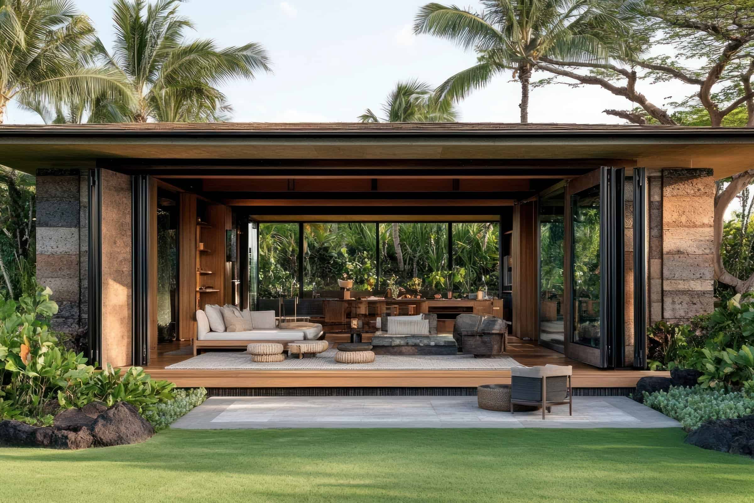 Spacious Kona and Kohala Coast home featuring indoor-outdoor living and modern design.